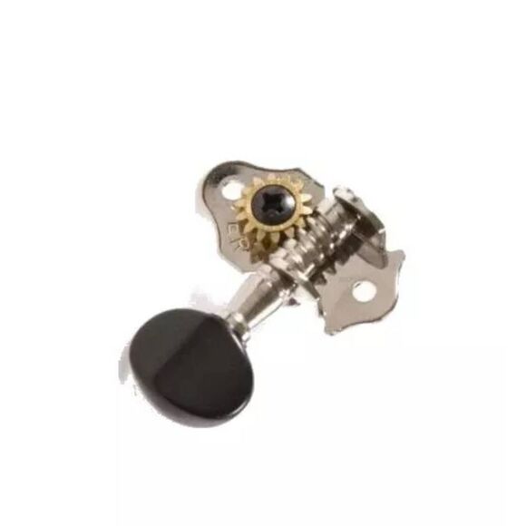 Grover Sta-Tite Geared Ukulele Tuning Pegs Black Buttons NEW never used - Picture 5 of 6